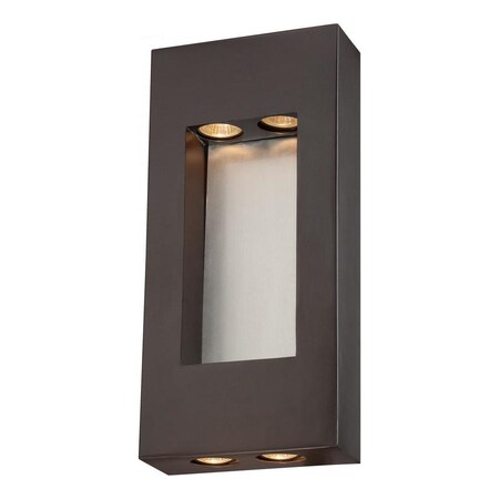 Minka-Lavery 4 Lights Outdoor Wall Sconce With Bronze Finish 72372-615B